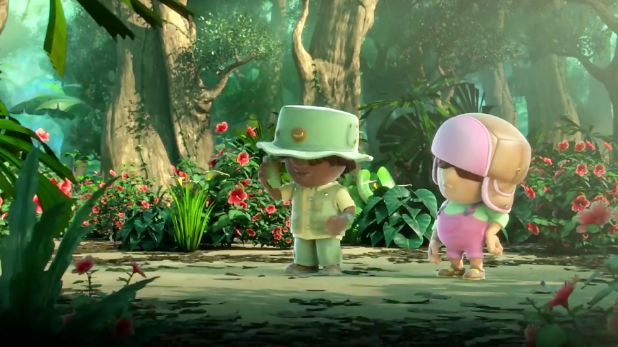 کارتون قلب جنگل Jungle Beat - اپیزود 88